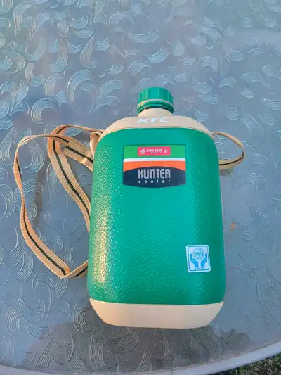 Hunter 1000 Canteen Vintage Safari KFC Water Bottle Flask W Stra, View more