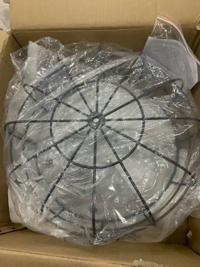 Industrial 3-Light Rustic Semi Flush Mount Ceiling Light, in Indoor Lighting & Fans in Mississauga / Peel Region - Image 5