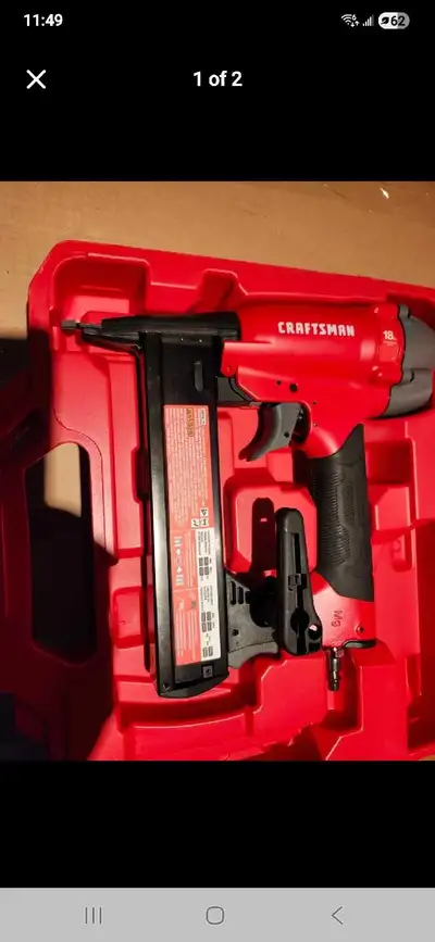 Craftsman 18ga Air Nailer, View more