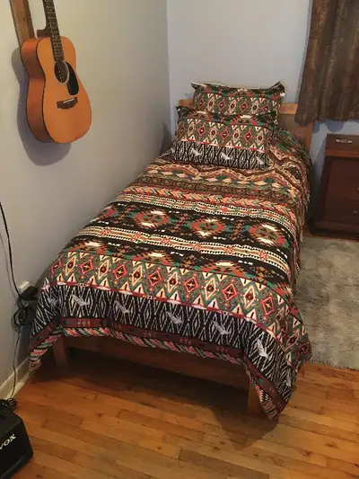 Pallet Wood Single Bed Frame, View more