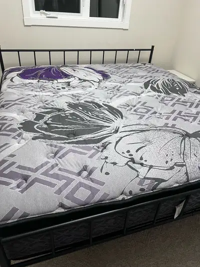 Brand New mattress 10 years Manufacturer warranty Included bed frame with these Selling it much chea...