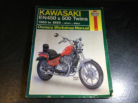 1985-1993 Kawasaki EN450 454LTD EN500 Vulcan 500 Repair Manual