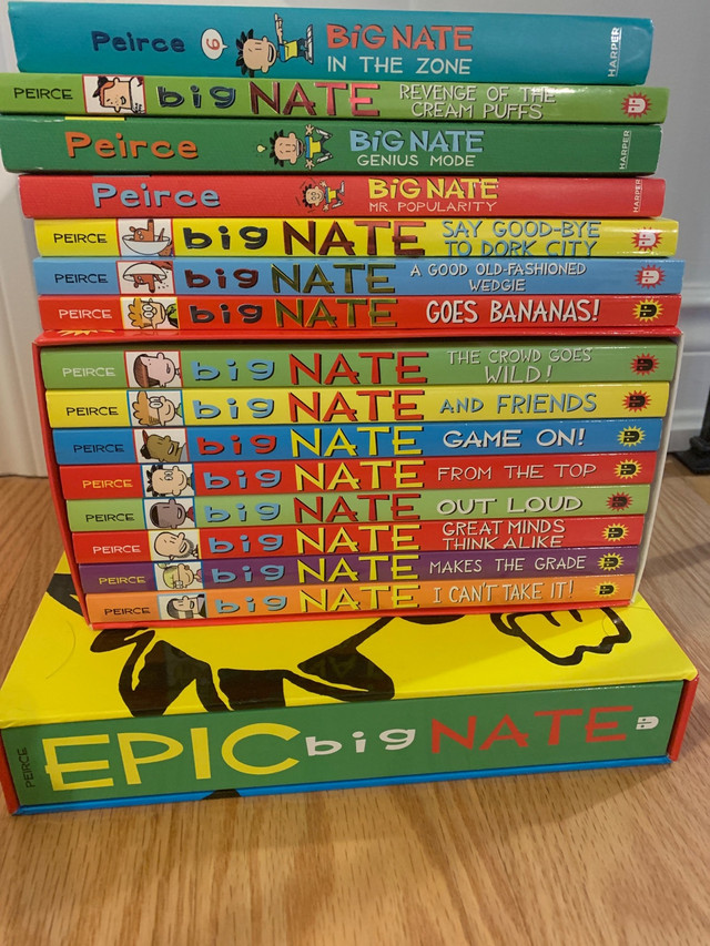 big Nate books collection- Going fast!! in Children & Young Adult in Oakville / Halton Region