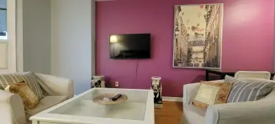 Fully furnished_modern_1 bedroom_top Floor_Concordia Downtown MT