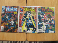 VENOM FUNERAL PYRE 1993 – MARVEL Comic Books - #1 to 3 Punisher