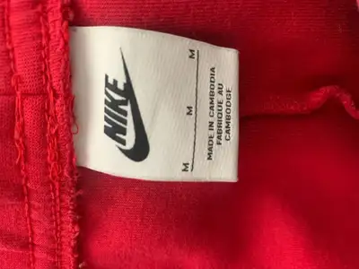Red and Black Nike Sweatpants, View more