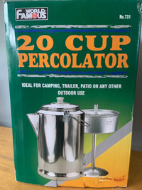 Camping Coffee Percolator 20 Cups