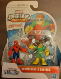 Mini Figurines Spider Man & Doc Octopus 3 Pouces Neuves