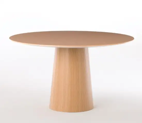 Round Wooden Conference / Dining Table in Dining Tables & Sets in City of Toronto - Image 2