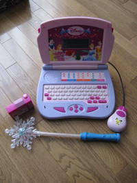 Disney Princess laptop and mouse by Lexibook with FREE camera