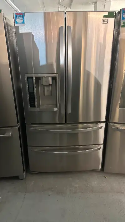 Réfrigérateur LG Stainless portes français fridge 36"