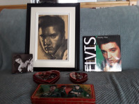Cadre et articles divers Elvis Presley