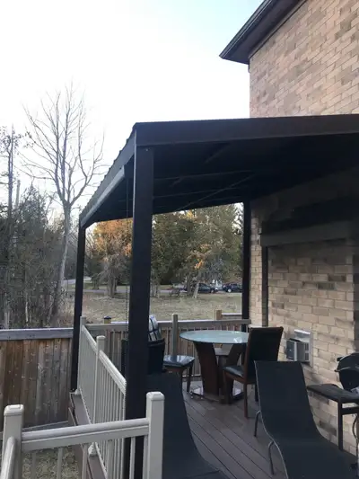 We specialize in building custom Aluminum Framed Awnings.  All shapes and sizes are available in a t...