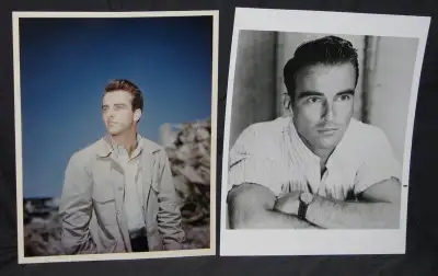 TWO RARE EARLY MONTGOMERY CLIFT PORTRAIT STILLS, View more