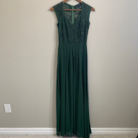 Sylviey Green Lace Dress - Small