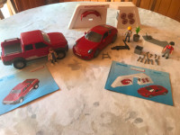 Playmobil Truck and Porsche