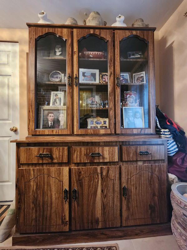 Vintage Showcase, Wooden China Hutches & Display