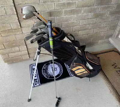 LH LEFT HAND ADULT GOLF CLUBS SET/ADIDAS STAND BAG…, View more