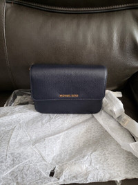 Brand new navy blue Authentic Michael kors crossbody purse