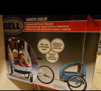 Bell Sports Smooth Sailer Bike Trailer (2 kids or upto 100 lbs)