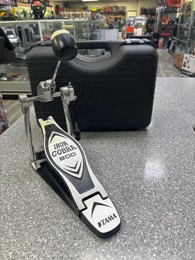 TAMA IRON COBRA 200 BASS PEDAL WITH CASE, View more