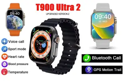 Brand New T900 Ultra 2 AMOLED Smart Watch (1/$30, 2/$50, 3/$60), View more