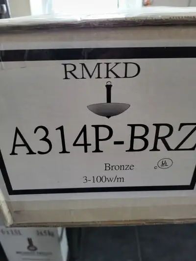 New in Box, Bronze Light Fixture, $15, View more