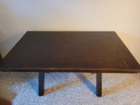 6 Seater Dark Brown Table 