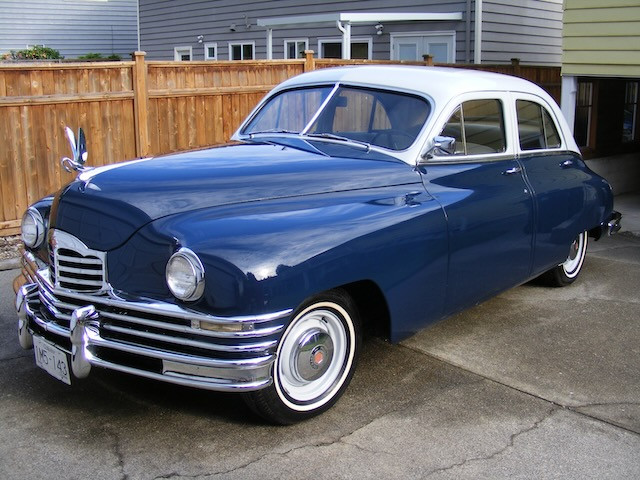 1949 Packard Special 8 (current BC collector plate, new brakes) in Classic Cars in Delta/Surrey/Langley