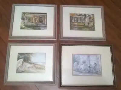 4 Trisha Romance Framed Prints, View more