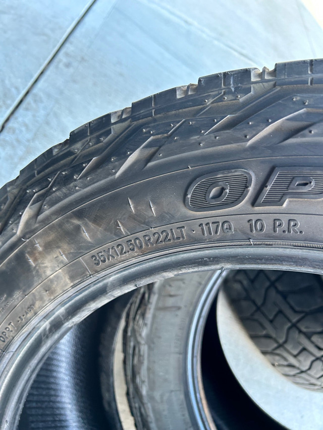 35/12.50R22 Toyo Open County RT in Tires & Rims in Strathcona County