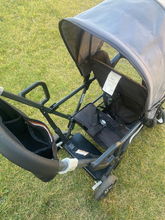 New model Joovy sit n stand double tandem stroller Strollers
