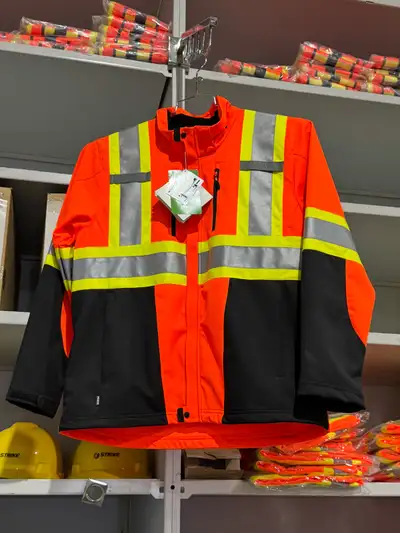 Large ProJob Hi-Viz Orange Men’s Insulated Parka - New, View more