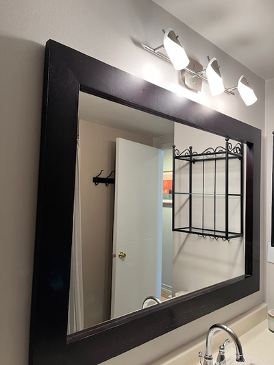 Miroir rectangulaire en bois, View more