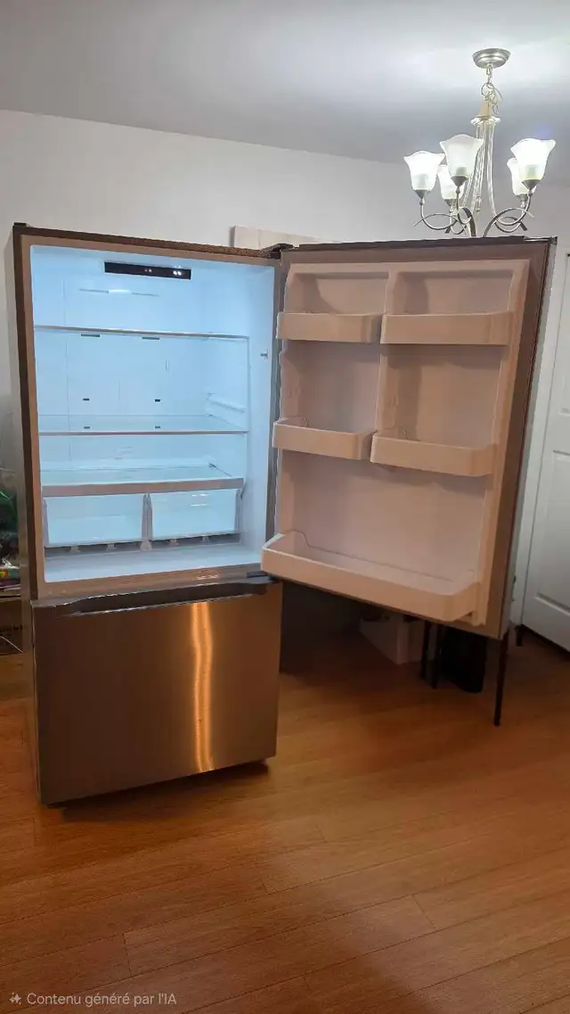 Réfrigérateur AVG 30" (18,7 pi³) – Congélateur bas – Comme NEUf in Refrigerators in Sherbrooke - Image 6