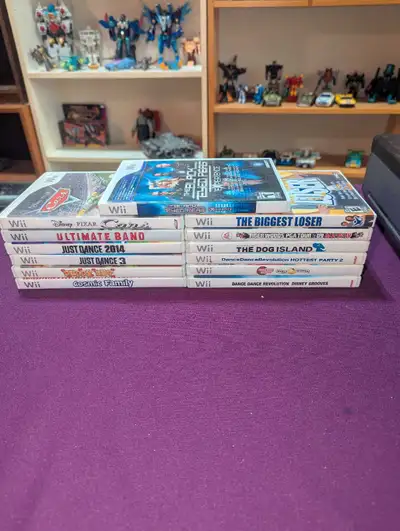 Lot de 13 Jeux Wii complet en Boite 50$ Pour le Lot 570 St-Jean Vieux Longueuil