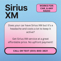 Sirius XM Satellite Radio 