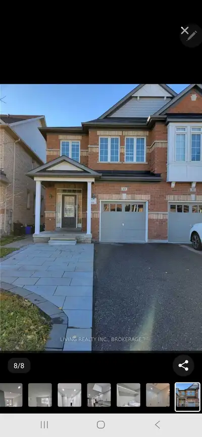Modern Arista Built Semi-Detatched In The Boxgrove Community With Many Amenities!! Bright And Spacio...