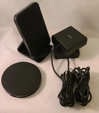 2 Lot Ubio Labs wireless charger iPhone Samsung AirPods Watch Qi, View more