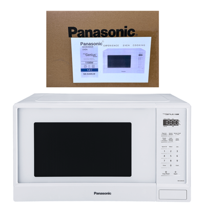 Panasonic 1100W Microwave Oven – White NN-SU64LW (Refurbished), View more
