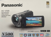 PETITE CAMERA VIDEO HD PANASONIC HC-V500Très compacte et légère