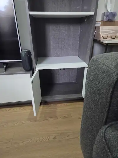 TV stand with book shelf , View more