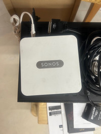 Sonos Connect Box, 6 Channel Nuvo Reciever, 6 Binary Extenders 
