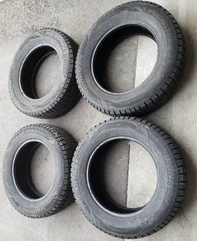 4 Ironman Polar Trax Gen2 Winter tires 225/65R17 106 T Only used for 83 days last winter. Used for a...