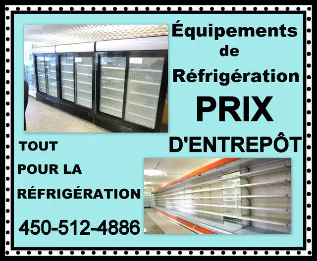 FRIGO ET CONGÉLATEUR VITRÉ NEUF GARANTI 5 ans USAGE DISPO! in Other Business & Industrial in Longueuil / South Shore - Image 10