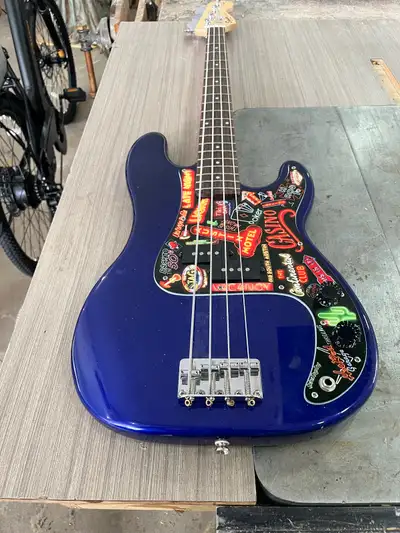 Fender squire Bass guitar, View more
