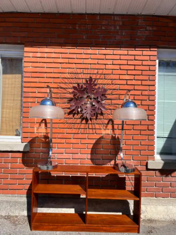 Pair of space age Lamps MCM Lampes Mid Century Modernes in Indoor Lighting & Fans in City of Montréal - Image 4