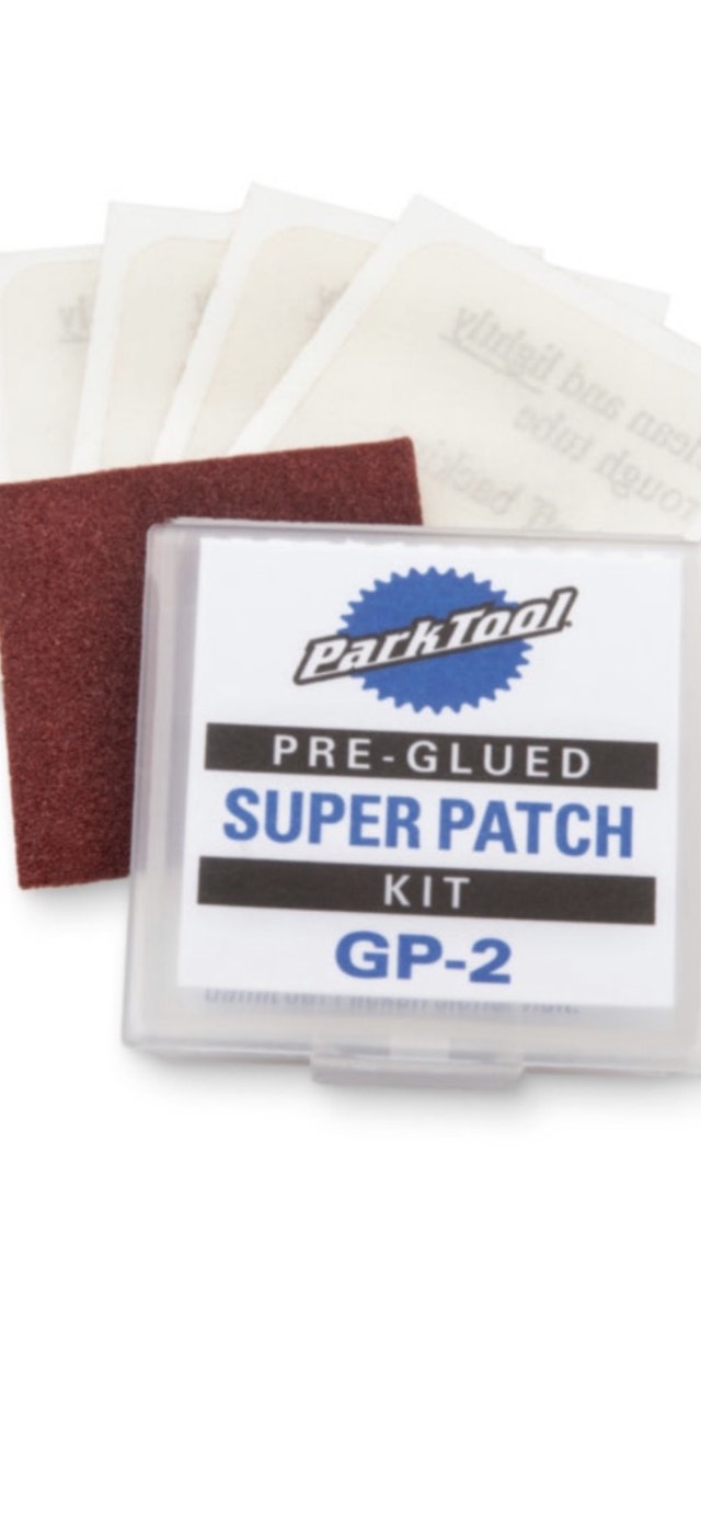 New Park Tool GP2 PreGlued Bicycle Tire Tube Patch Kit Repair