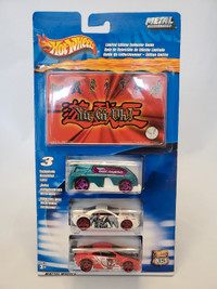 1:64 Diecast Hot Wheels Yu-Gi-Oh! 3 Pack Highway 35 Action Guide