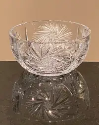 Antique 1910s ABP cut Crystal Bowl